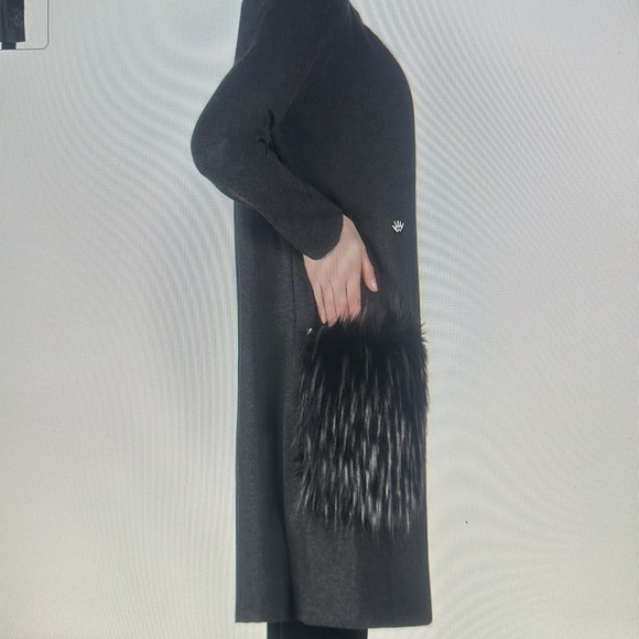 Joseph Ribkoff coat style 18333 - Picture 4 of 7